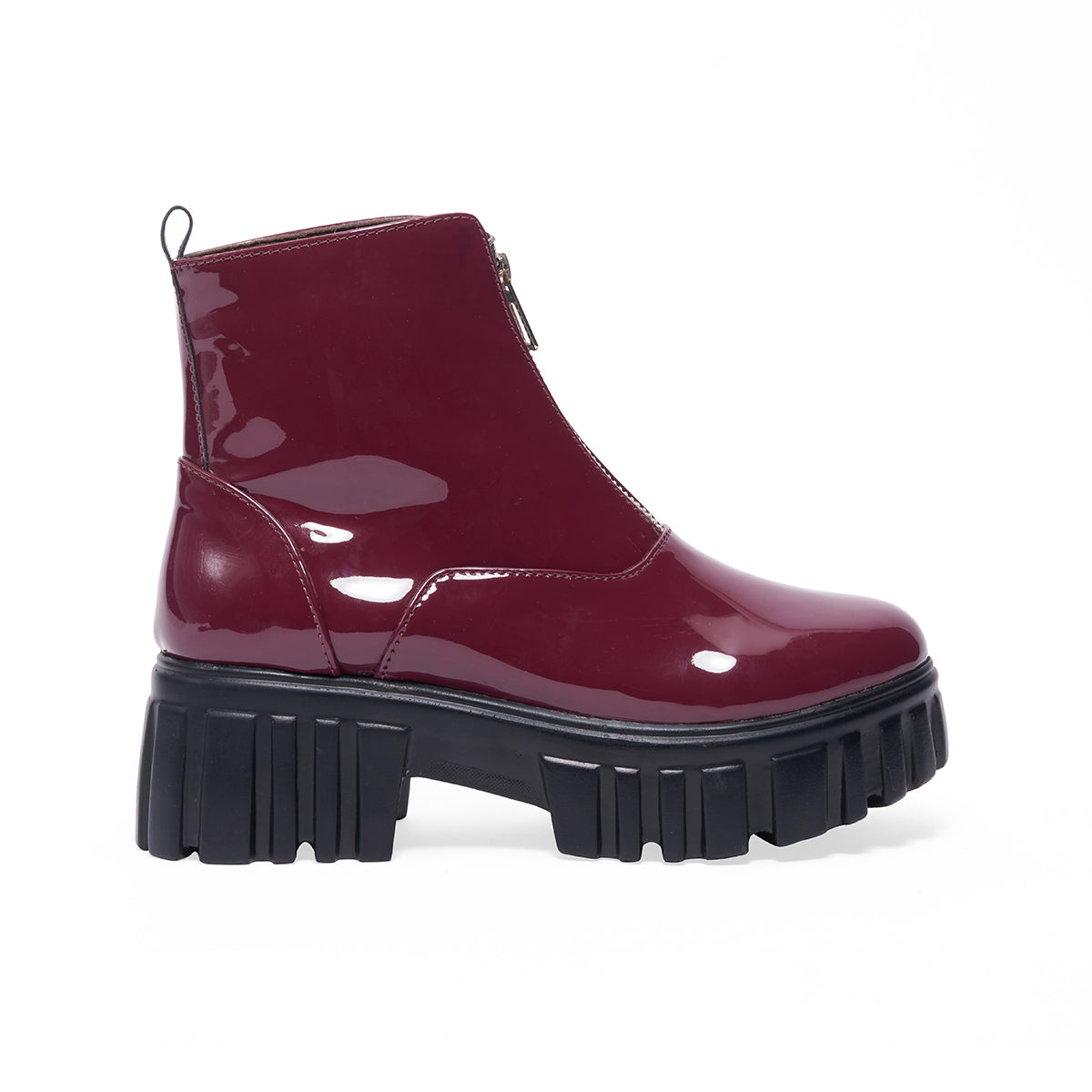 Sybal Ankle Length Chunky Boots