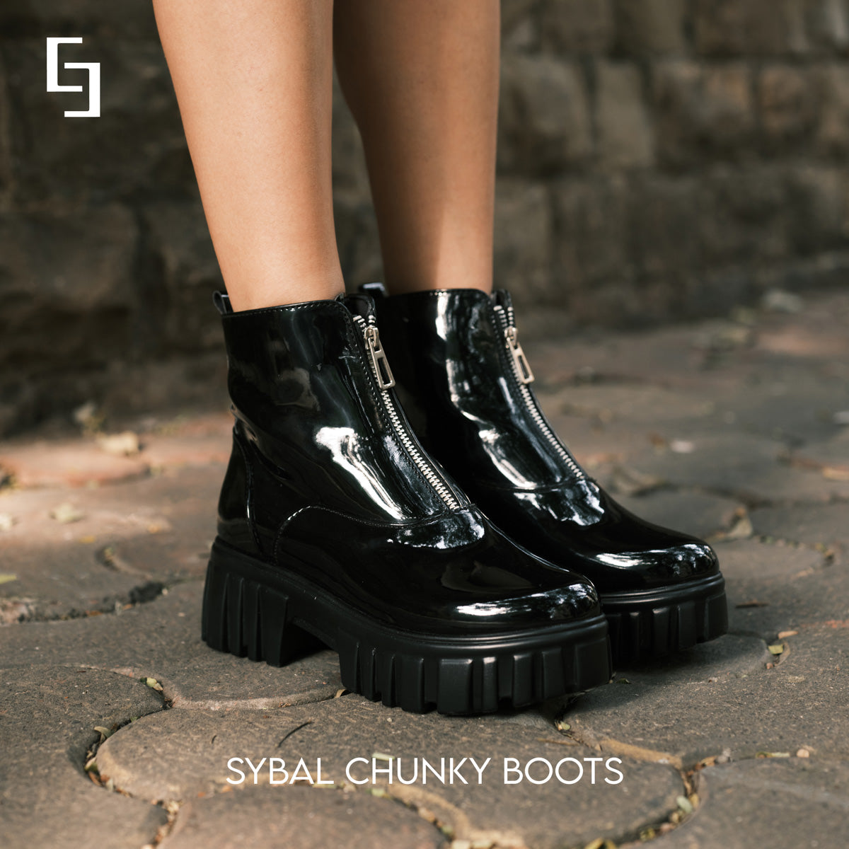 Sybal Ankle Length Chunky Boots