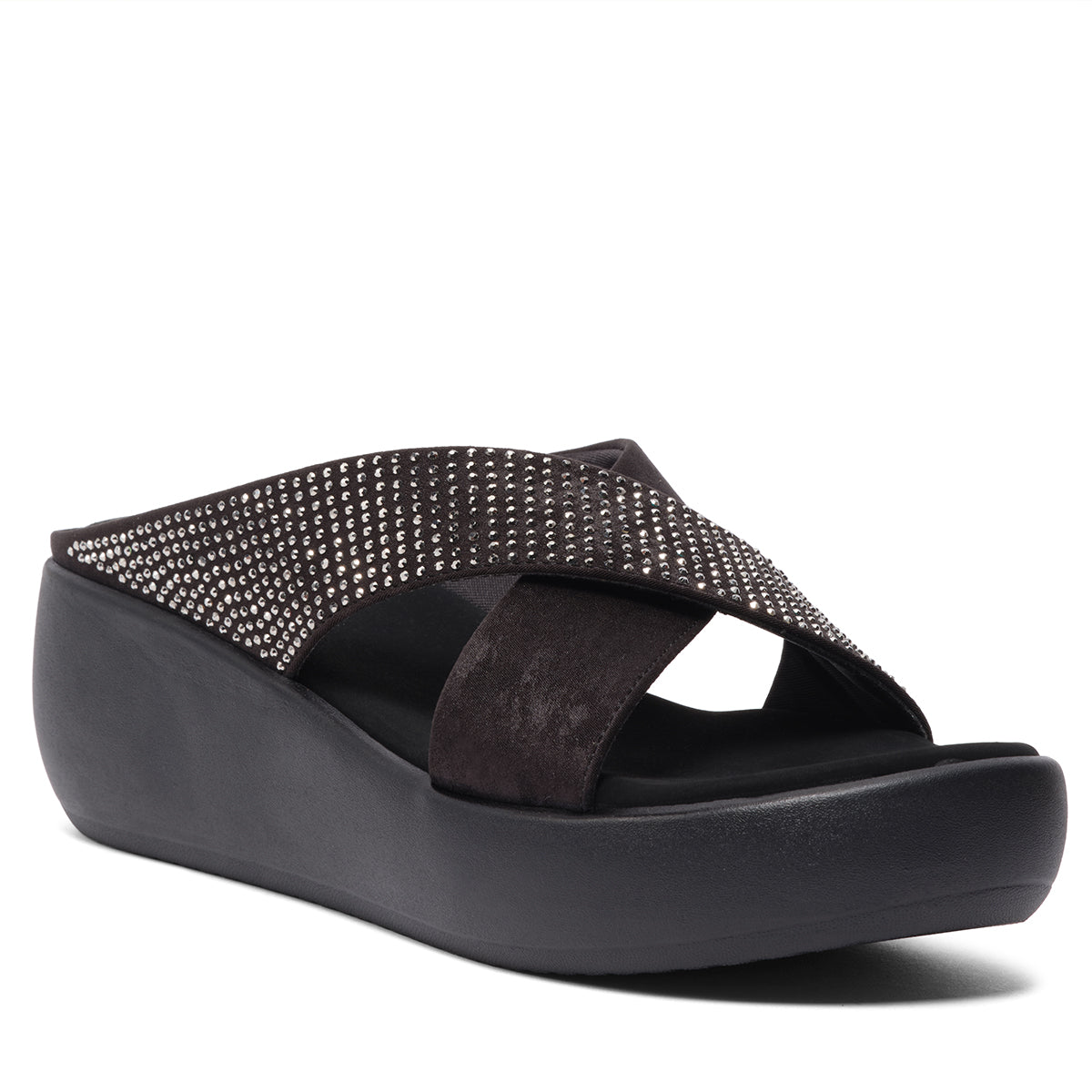 Talia Criss cross Wedges