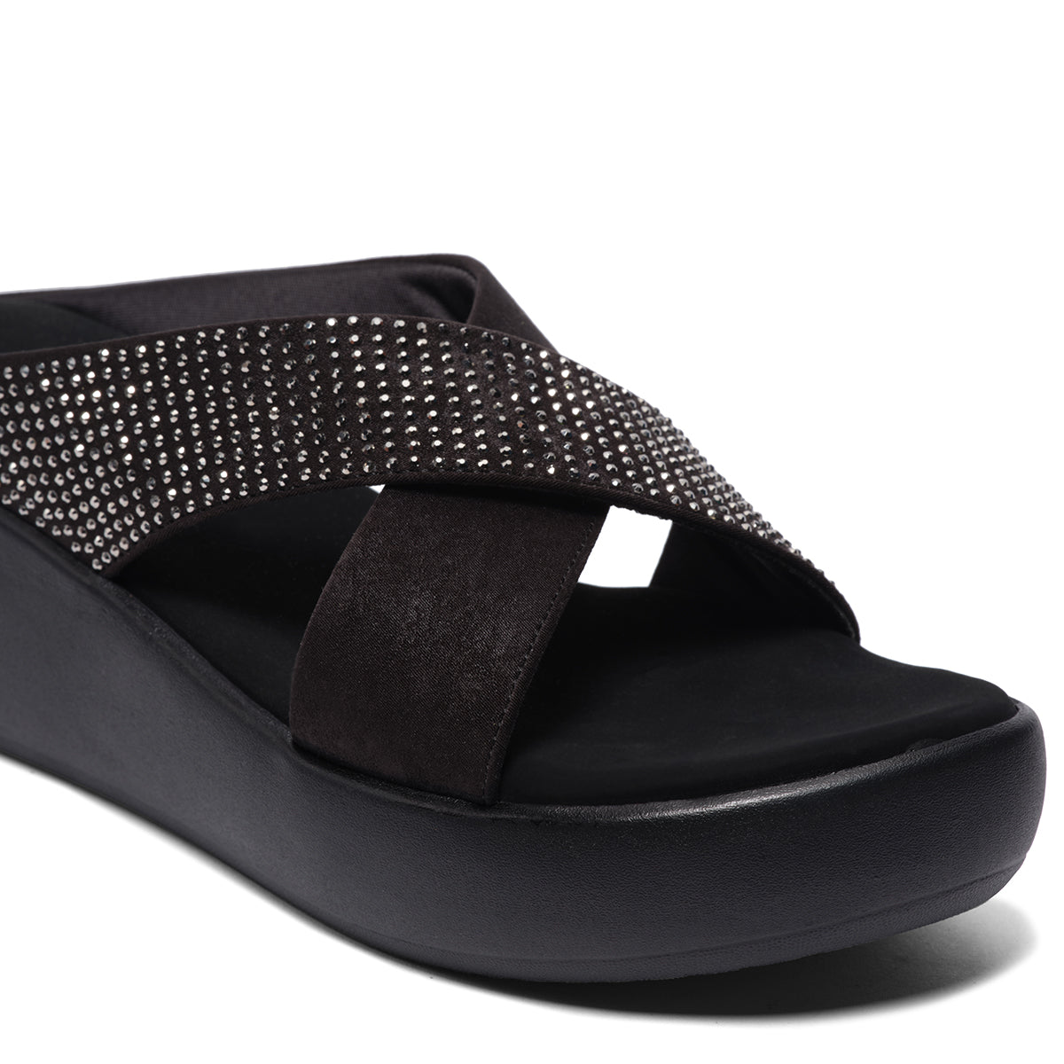 Talia Criss cross Wedges