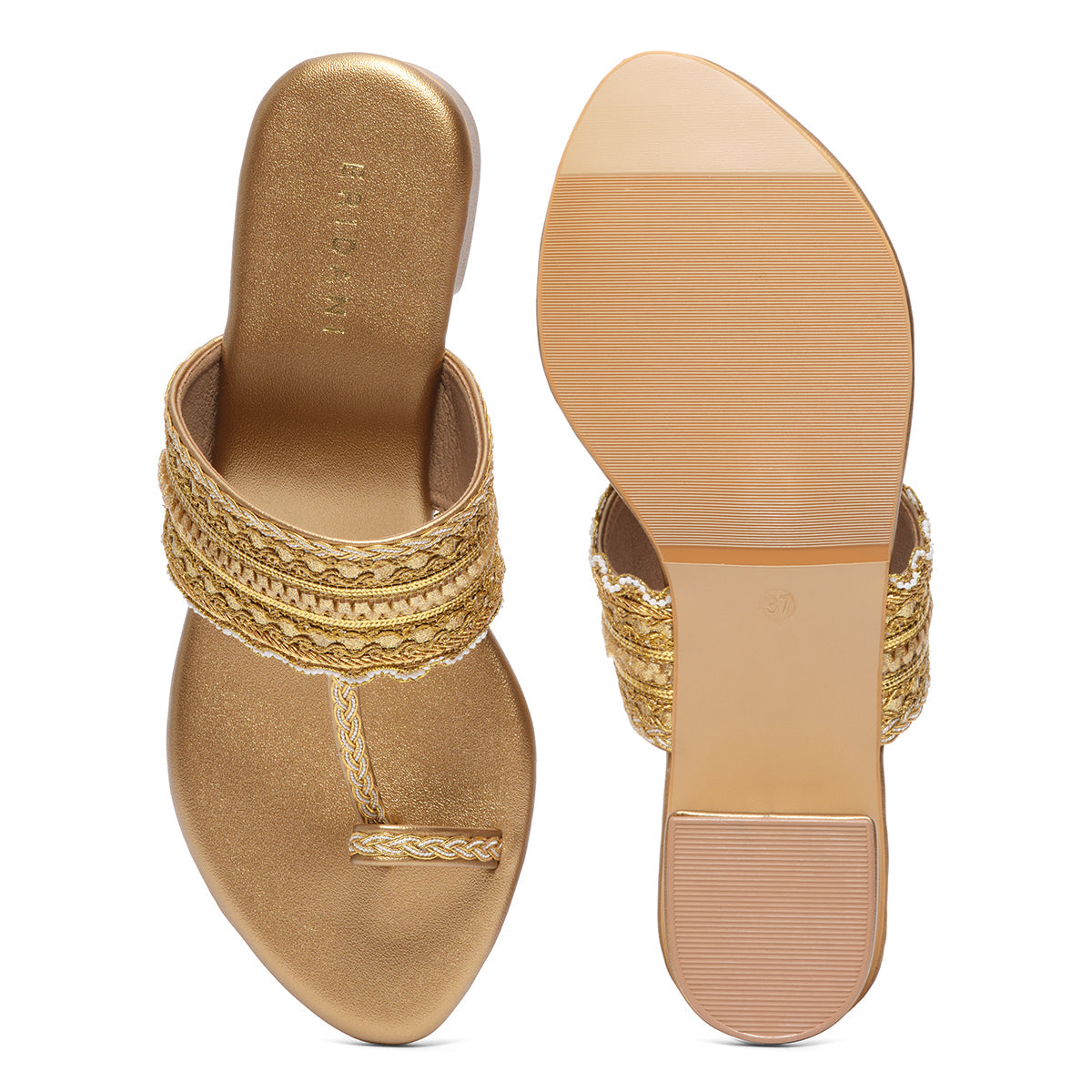 Tyshara Kolhapuri Heels Macro Footwear Eridani