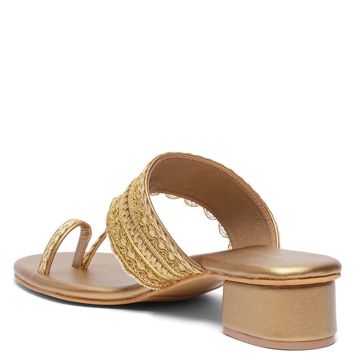 Tyshara Kolhapuri Heels Macro Footwear Eridani