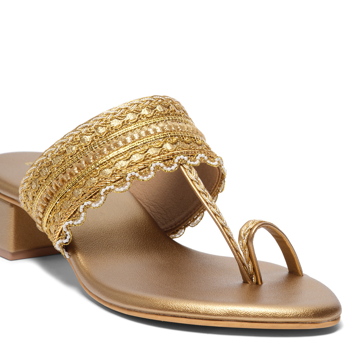 Tyshara Kolhapuri Heels Macro Footwear Eridani