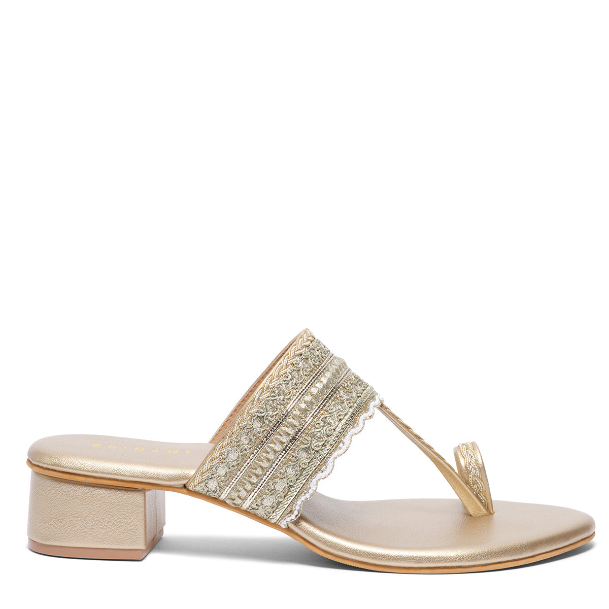Tyshara Kolhapuri Heels Macro Footwear Eridani