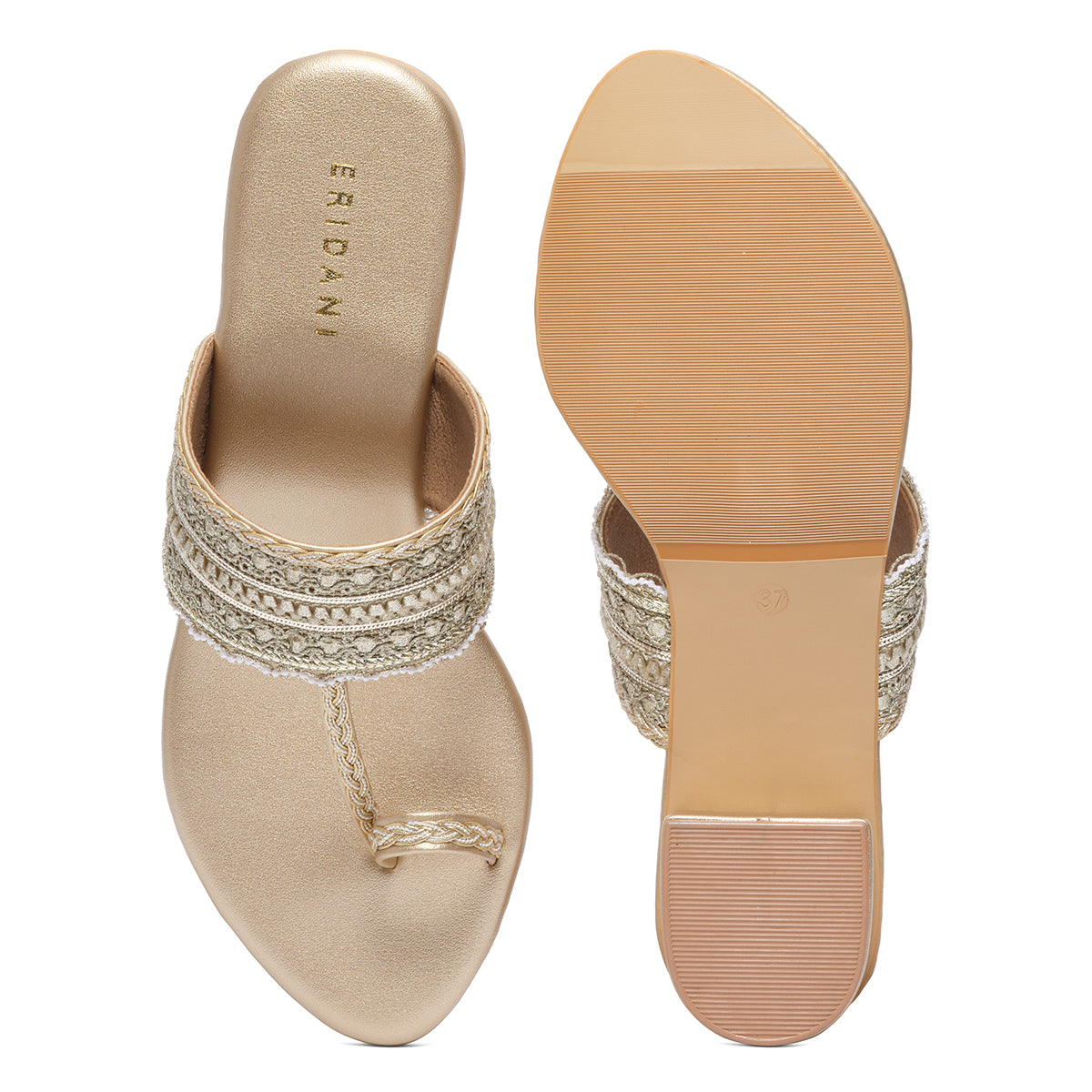 Tyshara Kolhapuri Heels Macro Footwear Eridani