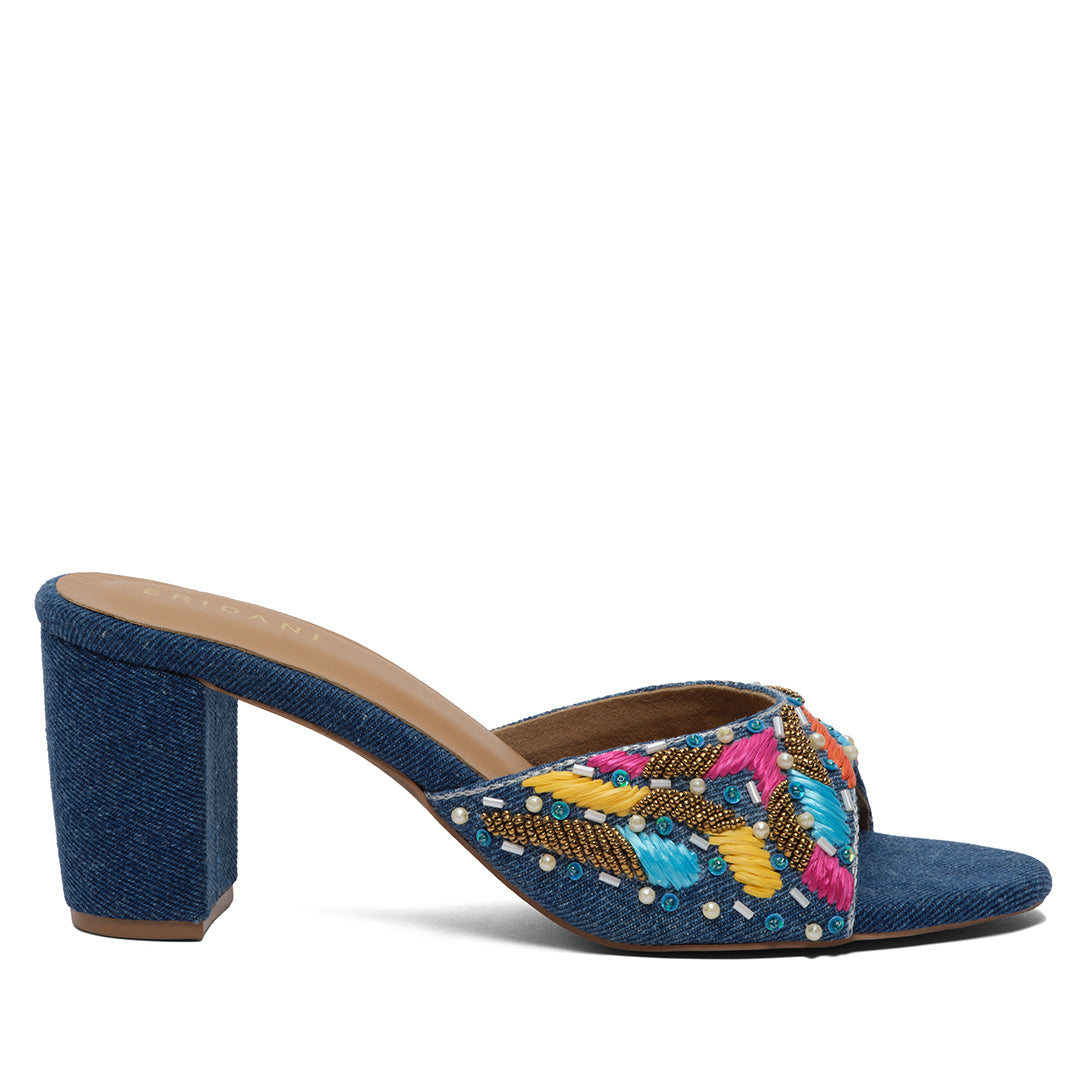 Umaiza Slip-on heels