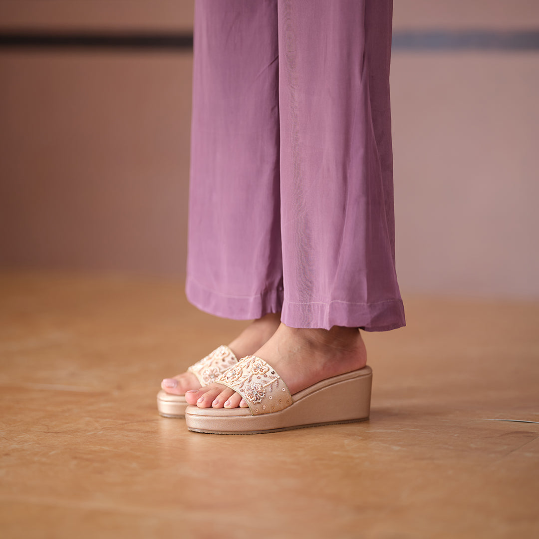 Ura Embellished Wedges