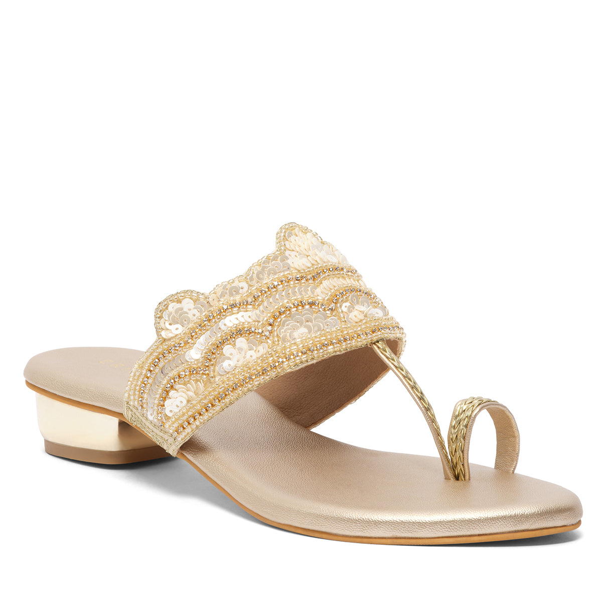 Vera Embroidered Kolhapuri