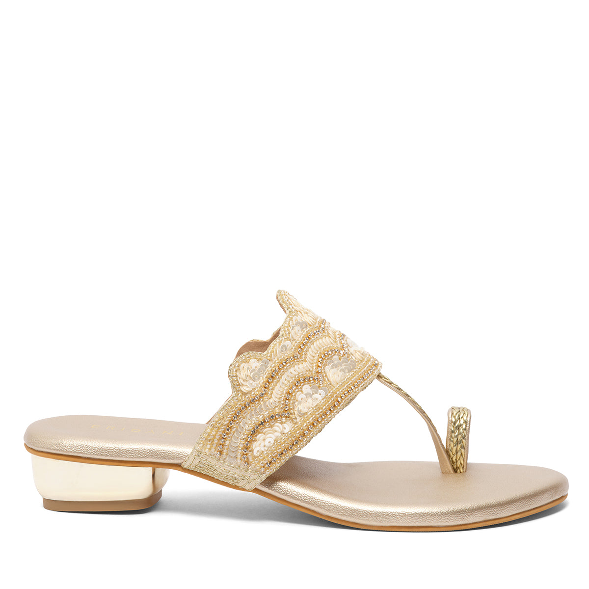 Vera Embroidered Kolhapuri