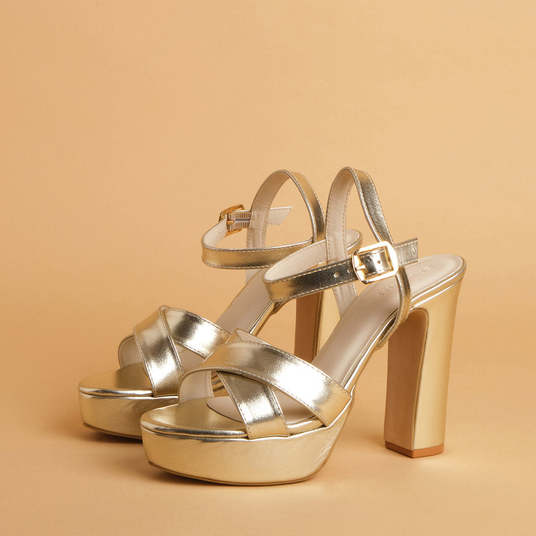 Veronic Criss-Cross Heels