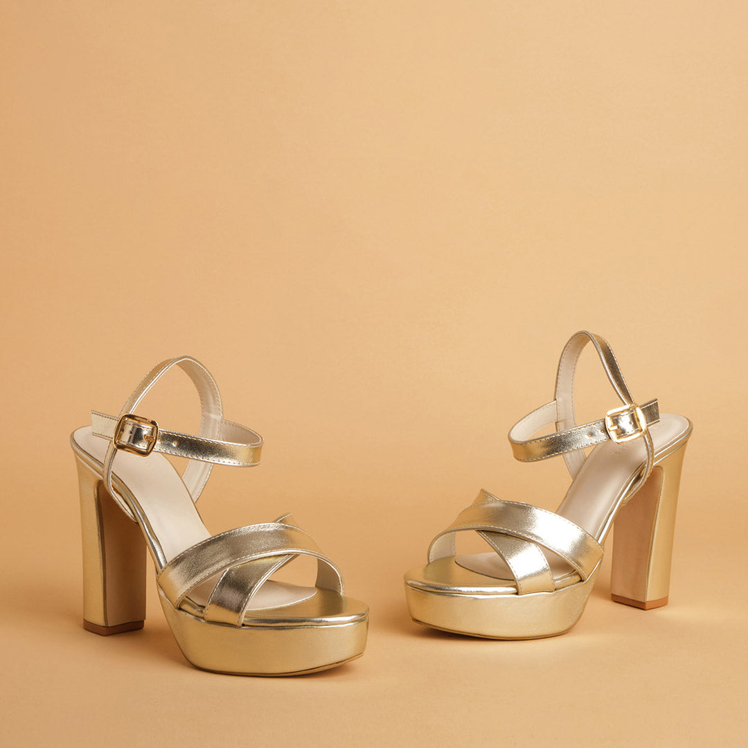 Veronic Criss-Cross Heels