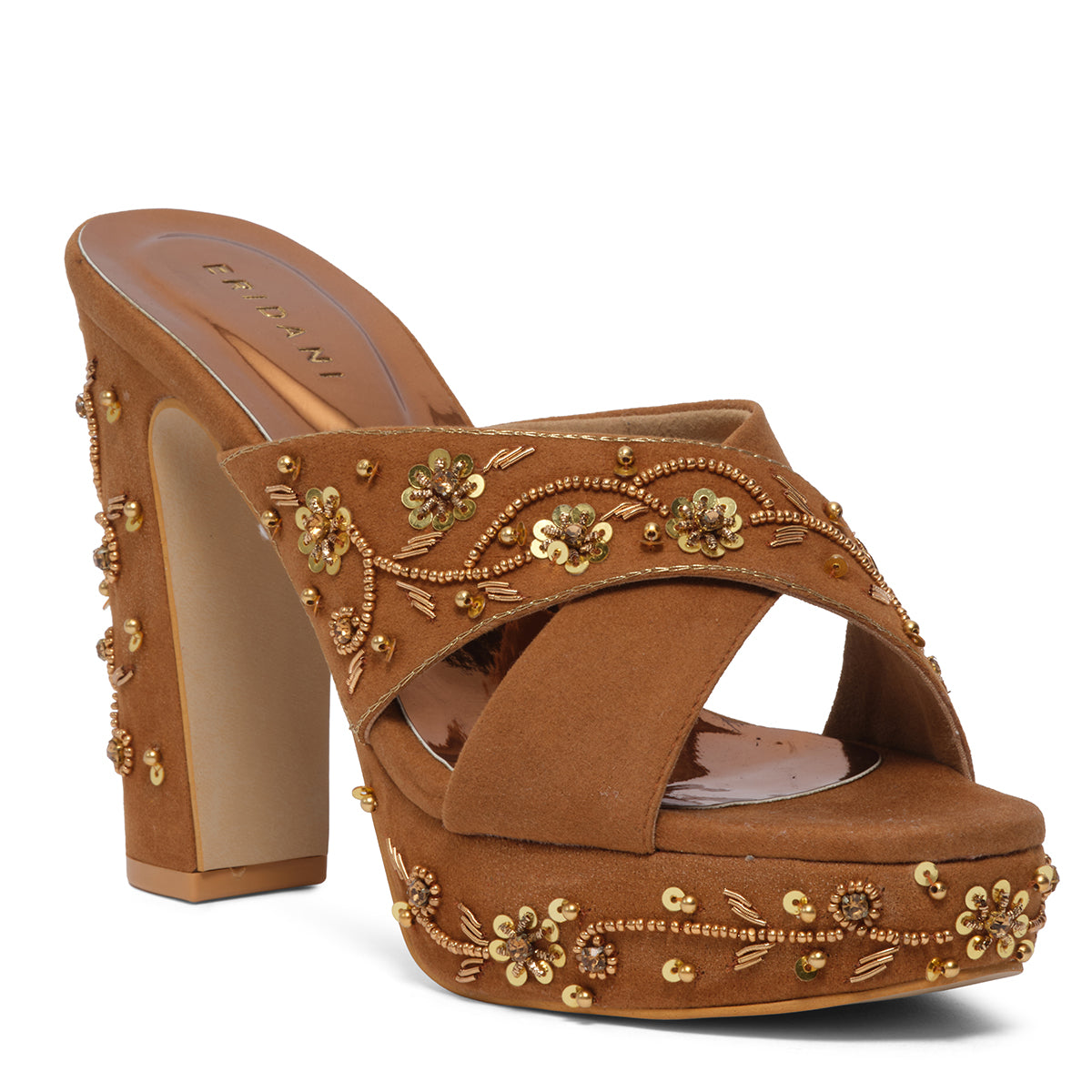 Virika Embroidered Heels