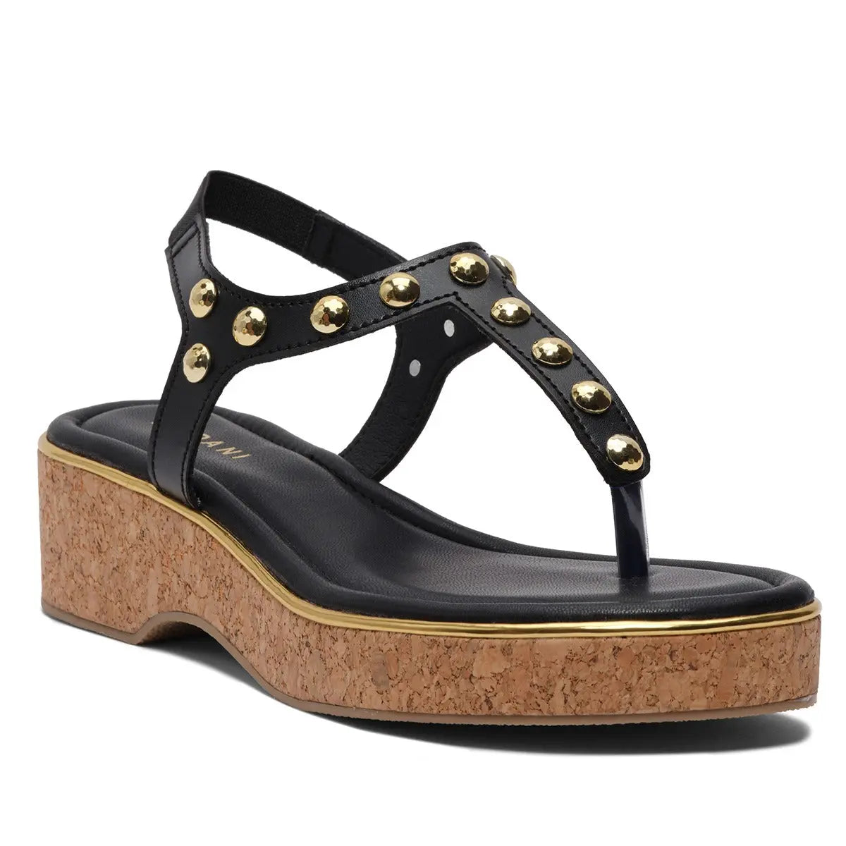 Delica T-Strap Wedges SilverStar Footwear