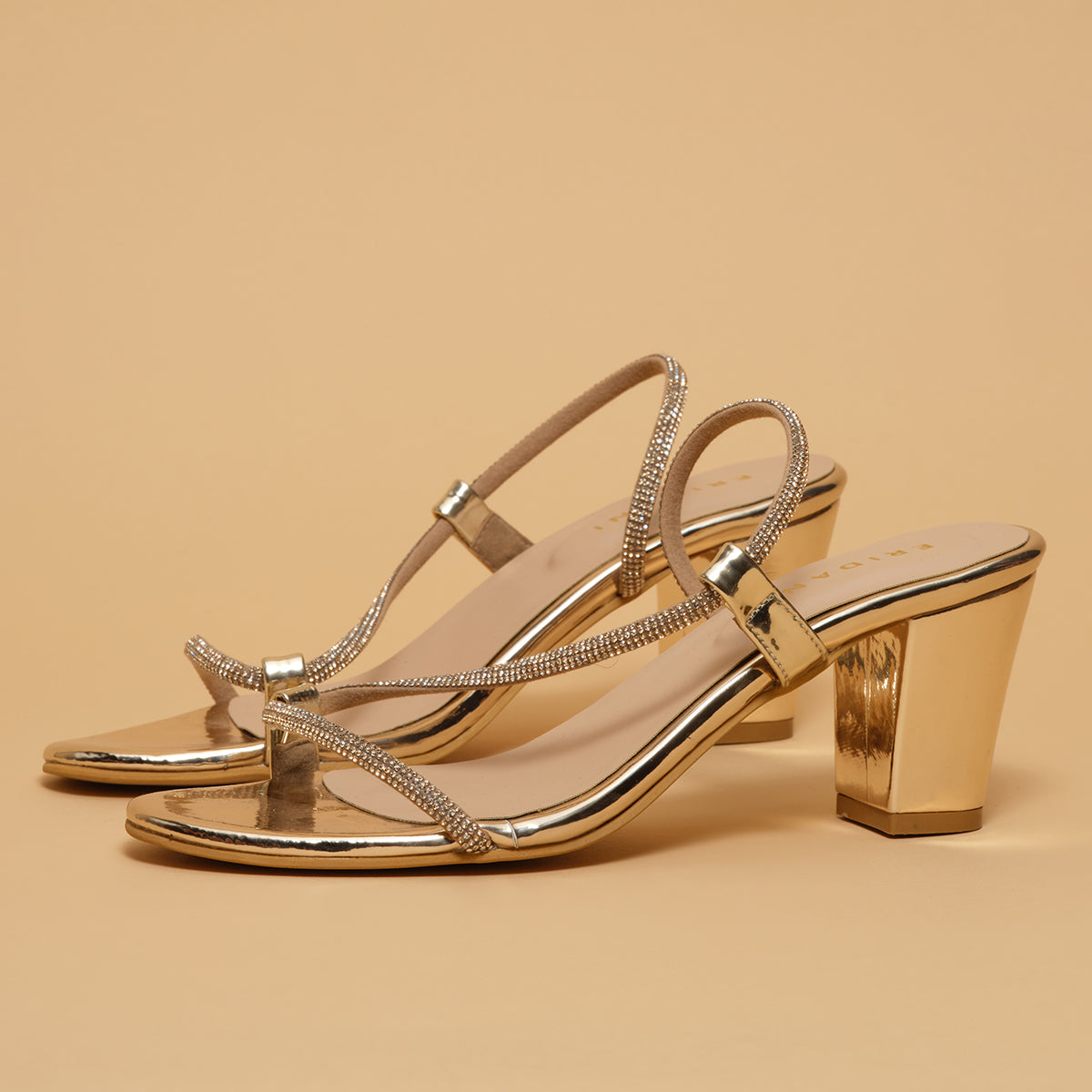 Yuna Rhinestone Sandals