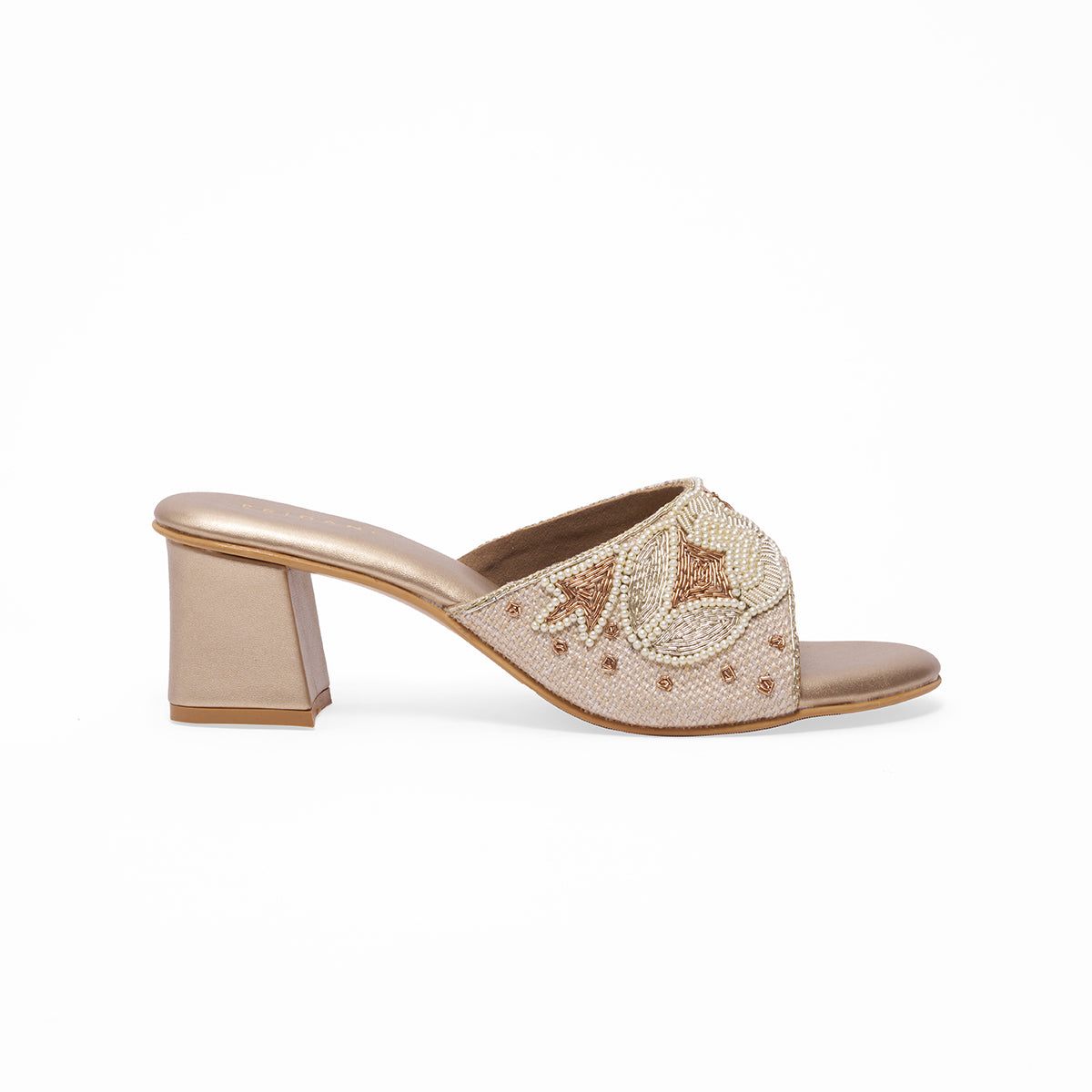 Zaire Embroidered Heels