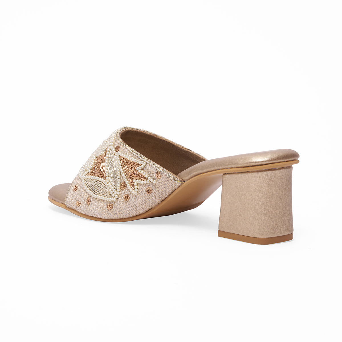 Zaire Embroidered Heels