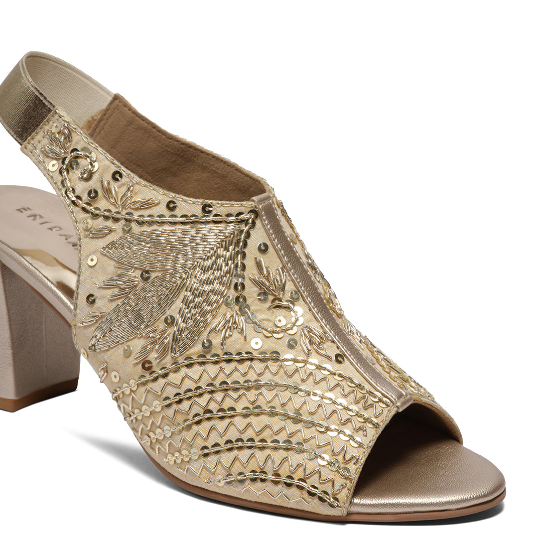 Zaisha Embroidered Heels