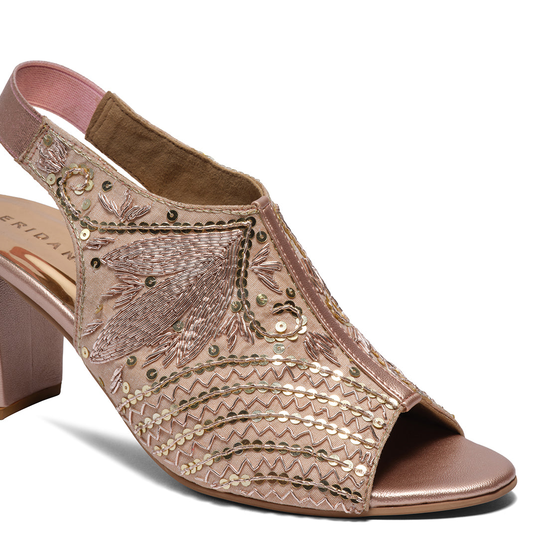 Zaisha Embroidered Heels