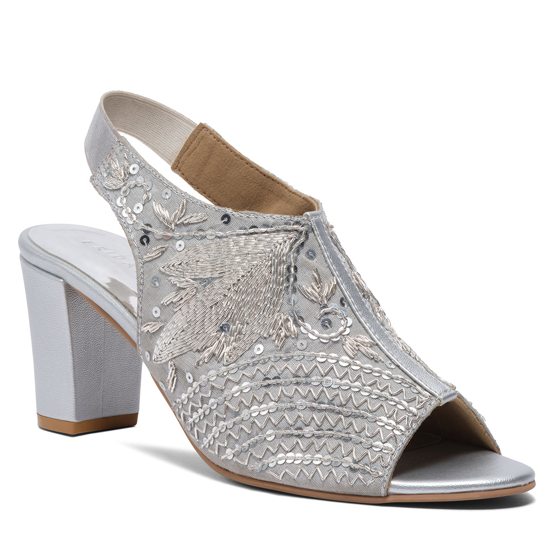 Zaisha Embroidered Heels