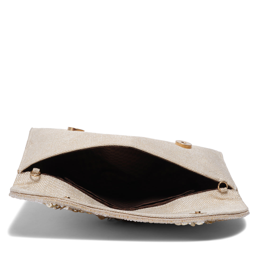 Zareen Embroidered Clutch