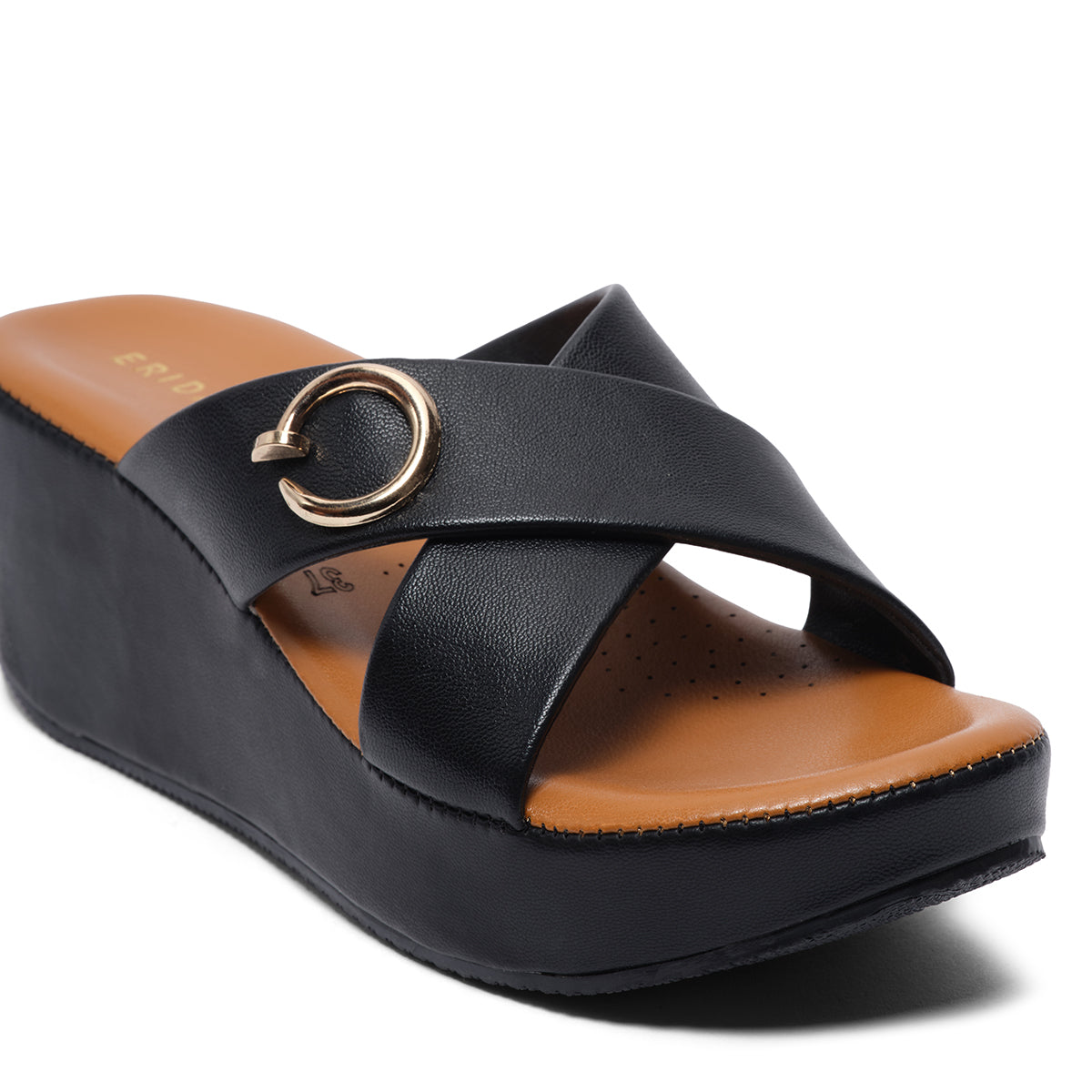 Zenna criss-cross Wedges Sara Shoes Eridani