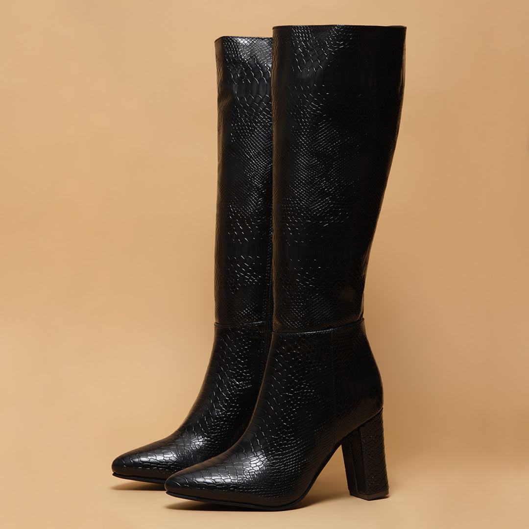 Zion High Knee Boots Baxxy Footwear Eridani