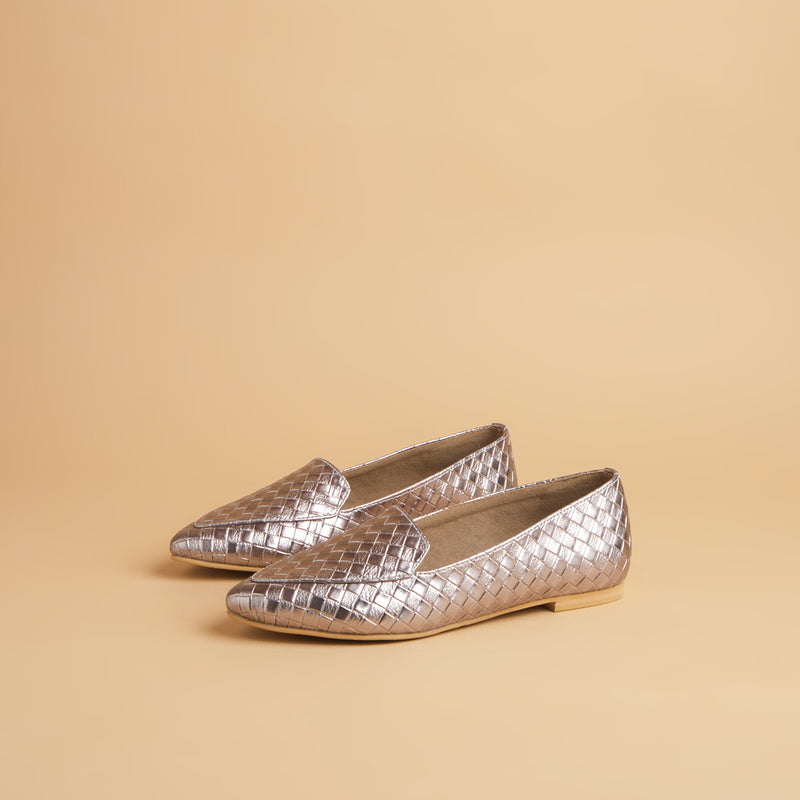 Carin Textured Loafers