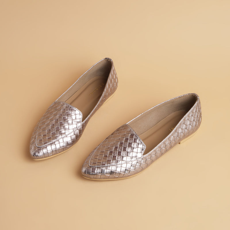 Carin Textured Loafers
