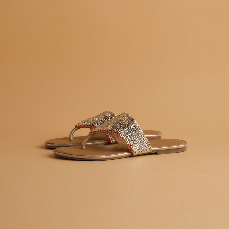 Aimee Embroidered Flats