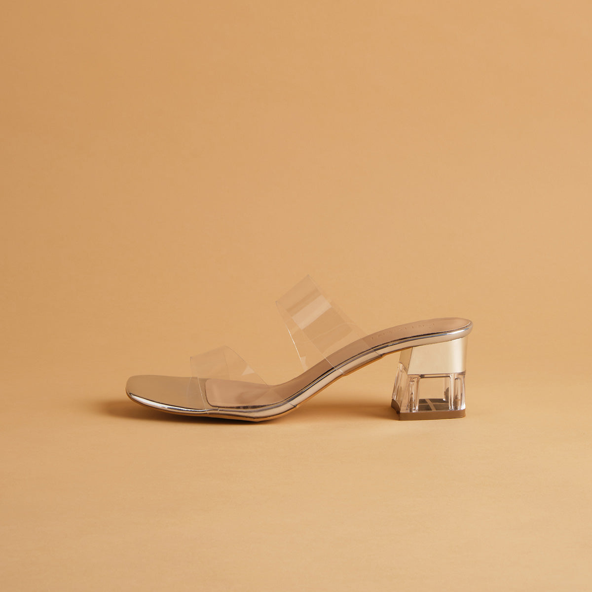 Crystalline Transparent Heels