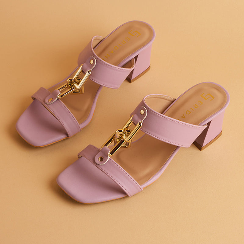 Ophelia Strap With Buckle Heels
